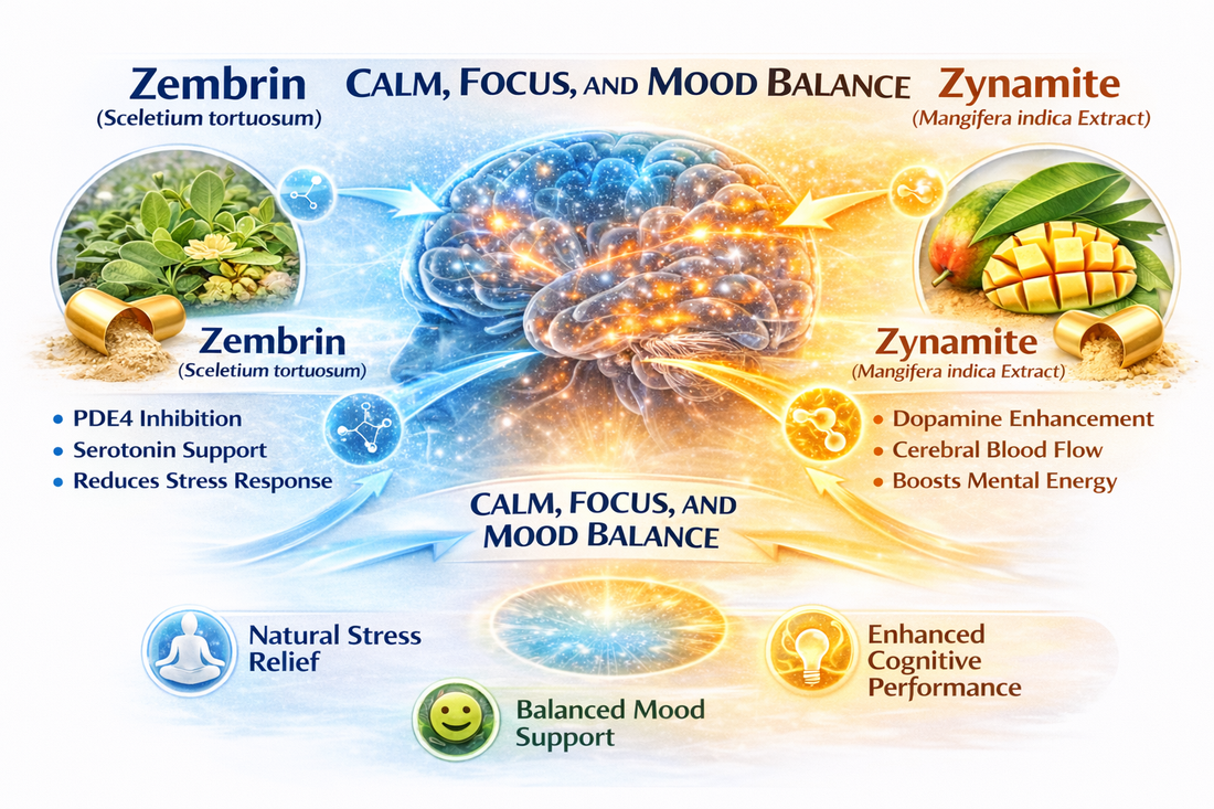 Zembrin® and Zynamite® Benefits for Stress, Mood, and Cognitive Performance Backed by Research