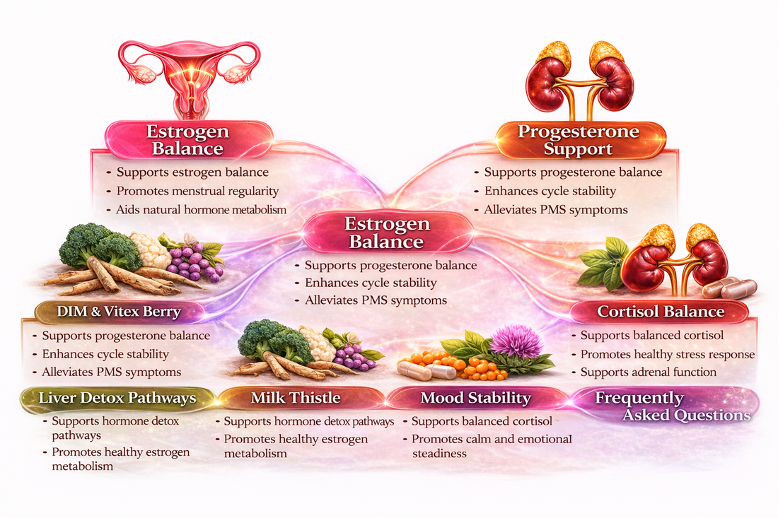 Rebalance Hormone Support for Women and Total Endocrine Balance